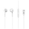 Auricolari Type C In-Ear Jena Wh C/Microfono Per Smartphone/Tablet