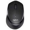 B330 Silent PLUS Mouse Wireless, 2.4 GHz Con Mini Ricevitore USB, Rilevamento 1000 DPI, 3 Pulsanti, Batteria Lunga Durata 2 anni, PC/Mac/Laptop, Nero