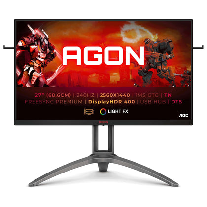 Mon 27 Tn 0,5 Dp Gaming 240Hz Mm Aoc Agon Reg Altezza Pivot Hdmi