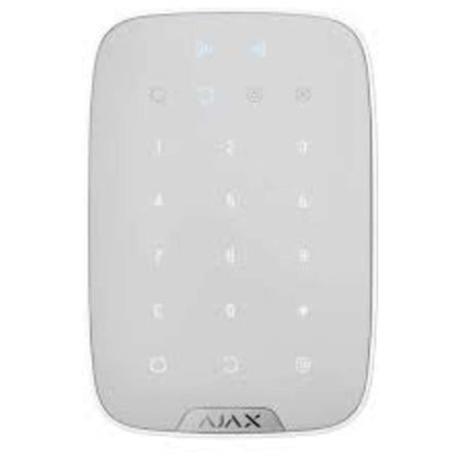 Keypad Plus Wireless Touch White Supporta Contactless Card E Tag