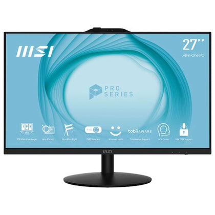 Aio 27 I3 8Gb 512Gb W11M Bk I3-13100 3,4Ghzs Fhd Antiglare