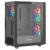 Case Mid-Tower No Psu Orizon M101 1 Usb3 2Usb2 Vetro Temp. Rgb Fan Blk