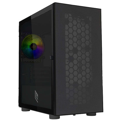 Case Mini-Tower No Psu Fobia L7 Blk 1Usb3 2Usb2 Vetro Temperato Rgb Fan