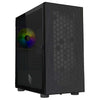 Case Mini-Tower No Psu Fobia L7 Blk 1Usb3 2Usb2 Vetro Temperato Rgb Fan