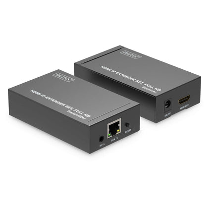 Extender Hdmi Tramite Cavo Rete Cat 5/6 Fino 120Mt Infrarosso Tx+Rx