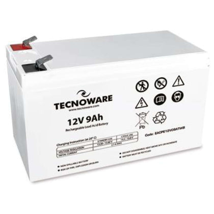 Batteria Ups Tecnoware 12Vdc 9Ah High Ermetica Al Piombo Bulk