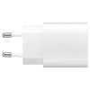 Carica Batteria Samsung Ep-Ta800Xw Fc Usb-C + Cavo 1M Usb-C White