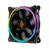 Ventola Notus 120 Rgb Dual Slim Halo Rainbow 1200Rpm