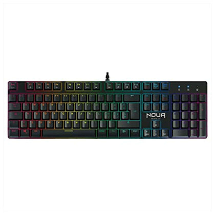 Tastiera Gaming Meccanica Noua Raid Rgb 105 Tasti 12Mult. Soft Layout