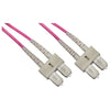 Cavo Fibra Ottica 1 Mt Sc/Sc Multimodale Duplex 50/125 Om4