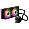 Ventola Master Liquid Ml240L Core R Lga 1155>1700 Amd Am2>Fm2+ Argb Bk