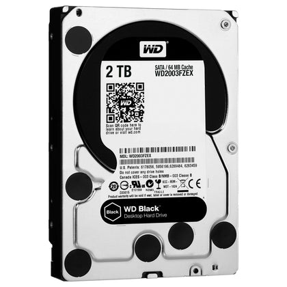 Hd 3,5 2Tb 7200Rpm 64Mb Sata3 Black Wd Black Alte Prestazioni