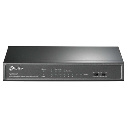 Switch 8P 10/100Mbps Gigabit 4P Poe Plug And Play