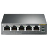 TL-SG1005P Switch unmanaged 4 x 10/100/1000 (PoE) + 10/100/1000 desktop PoE (56 W)