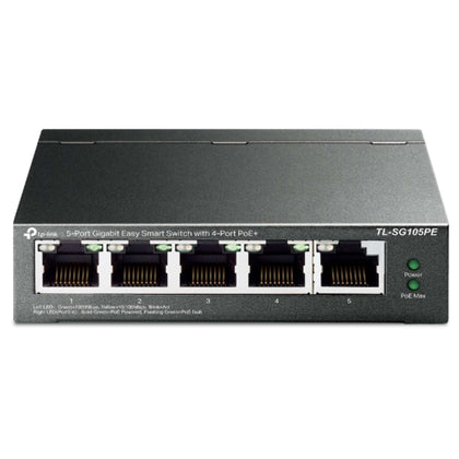 Switch 5P Gigabit 4P Poe+ 1P No Poe