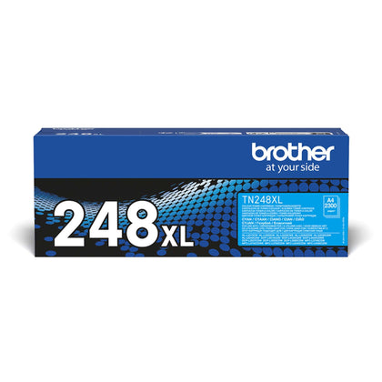 Toner Brother Tn248Xlc Ciano 3000Pg Per Mfcl3740/8390/8340/3760Cdw