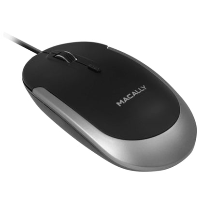 Mouse Ottico Macally Usb-C Bk/Spacg