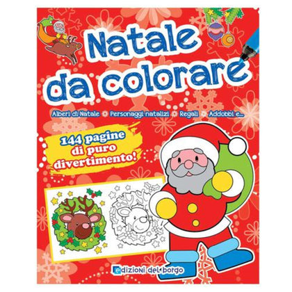 Libro Natale Da Colorare - 144 Pagine