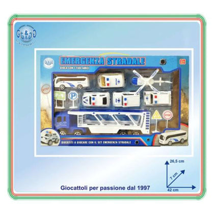 Box Automezzipolizia Retrocarica 41075 X1