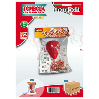 Tombola Completa In Plastica 24 Cart. 102 X1