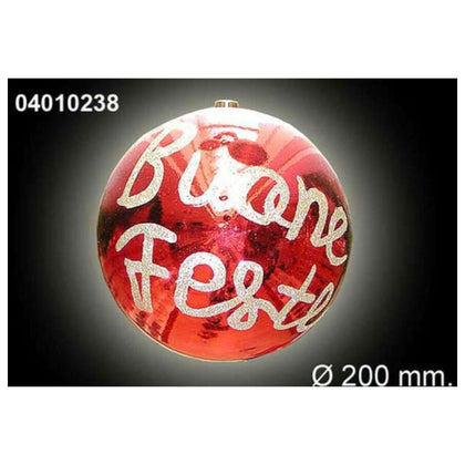 Bx-1 Sfere Metallizzata Red 200Mm X1