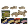 Puzzle 3D In Legno Naturale Automobili 4X15Cm X1