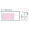 Conf. 20 Bigliettini Bomboniera Rosa 00053 X10