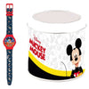 Orologio Da Polso In Box Latta Topolino Ds-562746 X1