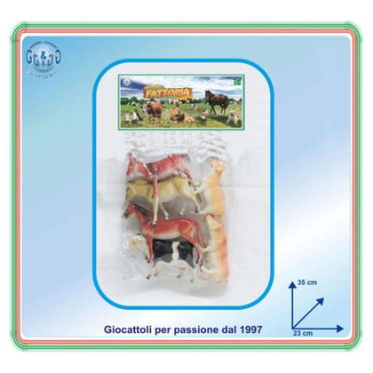 Gioco Animali Fattoria 6Pz 26244 X1
