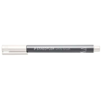 Marker Metallic Brush Bianco Staedtler X10