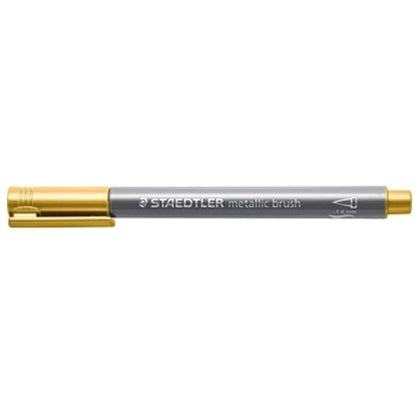 Marker Metallic Brush Oro Staedtler X10