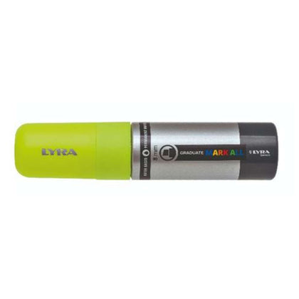 Lyra Mark All Punta Large 8Mm. Giallo Fluo X1