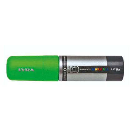 Lyra Mark All Punta Large 8Mm. Verde Fluo X1