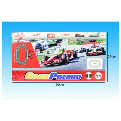 Pista Gran Premio 56X29Cm Con 2 Auto 38767 X1