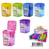Temperamatite Quadrato 2 Fori In Plastica Con Serb X24