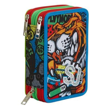 Astuccio 3Zip Sj Gang Animali Fanatsy Sj Boy X1