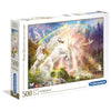 Puzzle 500Pz Hqc Sunset Unicorns 35054 X1