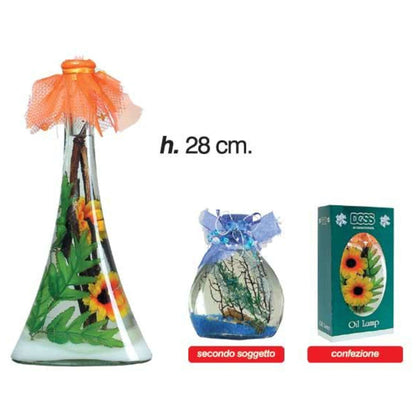 Lampade Dec.Big 28Cm. Ol-442L Orange-Blue/Spring X1