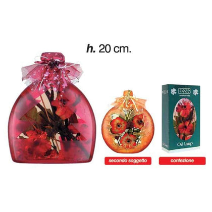 Lampade Dec.Big 20Cm. Ol-488M Red-Orange/Christmas X1