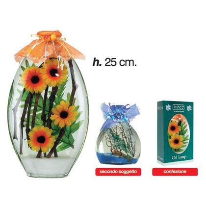 Lampade Dec.Big 25Cm. Ol-39Xl Orange-Blue/Spring X1