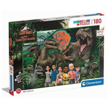 Supercolor Jurassic World Camp Cretaceous Puzzle 180 Pezzi