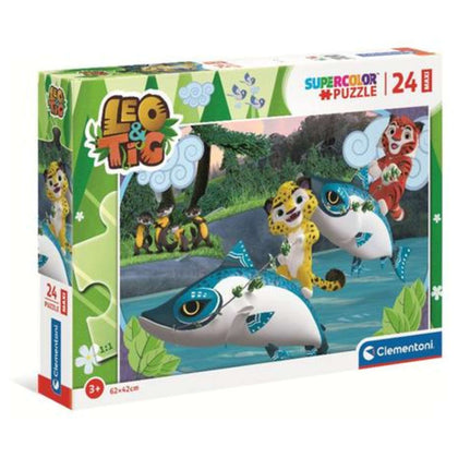 Puzzle Maxi 24Pz Leo & Tig 24223 X1