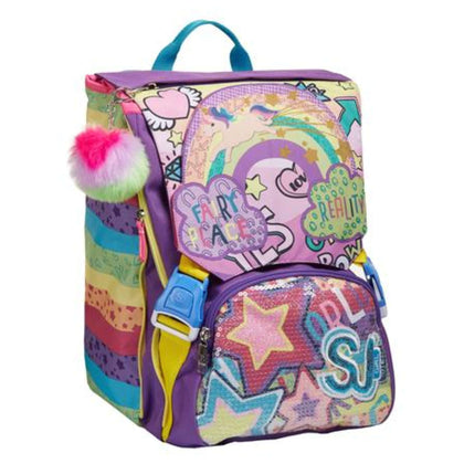 Zaino Sdoppiabile Big Sj Gang Multicolor Girl X1