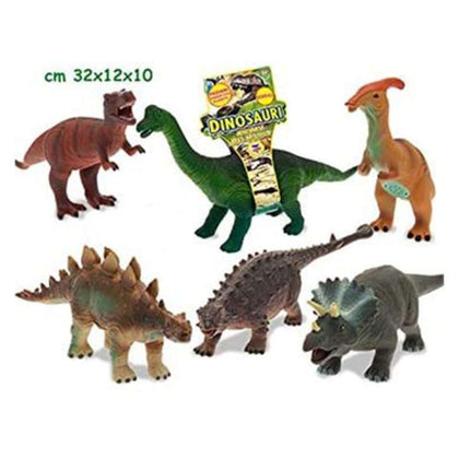 Geo Nature - Dinosauro Soffice 6 Modelli Con Suono X1