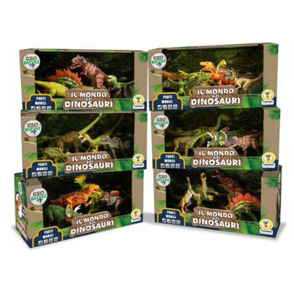 Geo Nature - Playset Dinosauri 3 Modelli Ass. 66895 X1