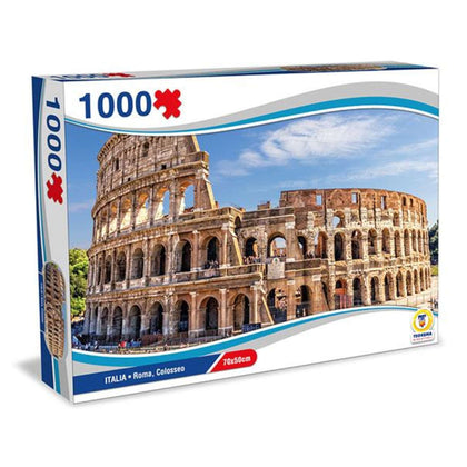 Puzzle Italia - Roma Colosseo 1000Pz 70X50Cm 67017 X1