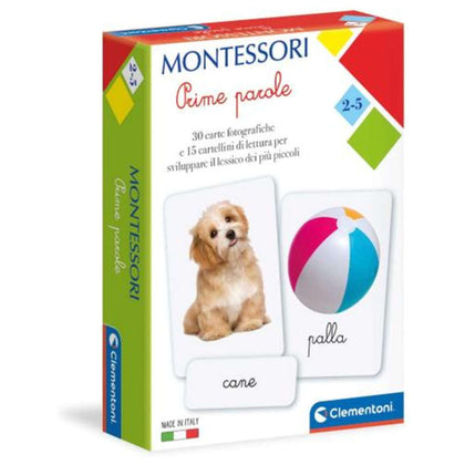 Montessori Carte Prime Parole 16319 X1