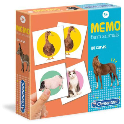 Memo Games Farm Animals 18076 X1