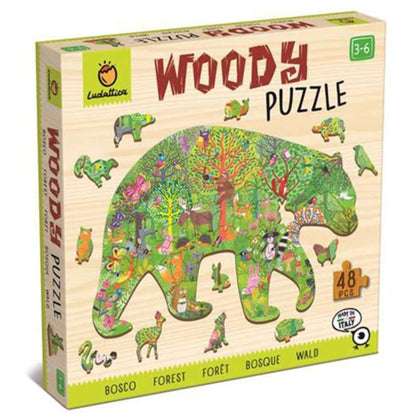 Ludattica Woody Puzzle - Bosco 21252 X1