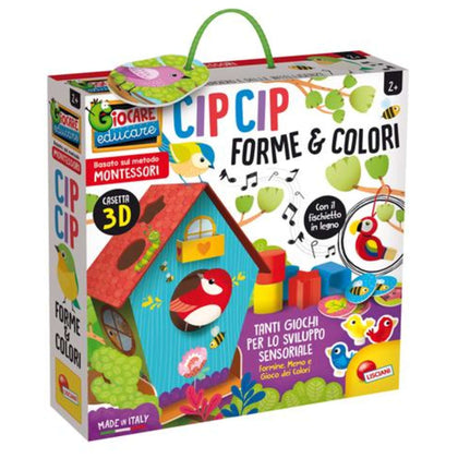 Montessori Cip Cip Forme E Colori 80168 X1